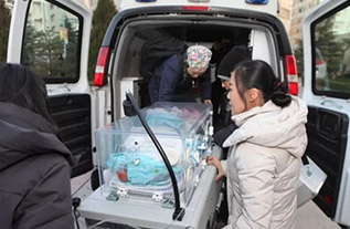临县妇婴监护型护送